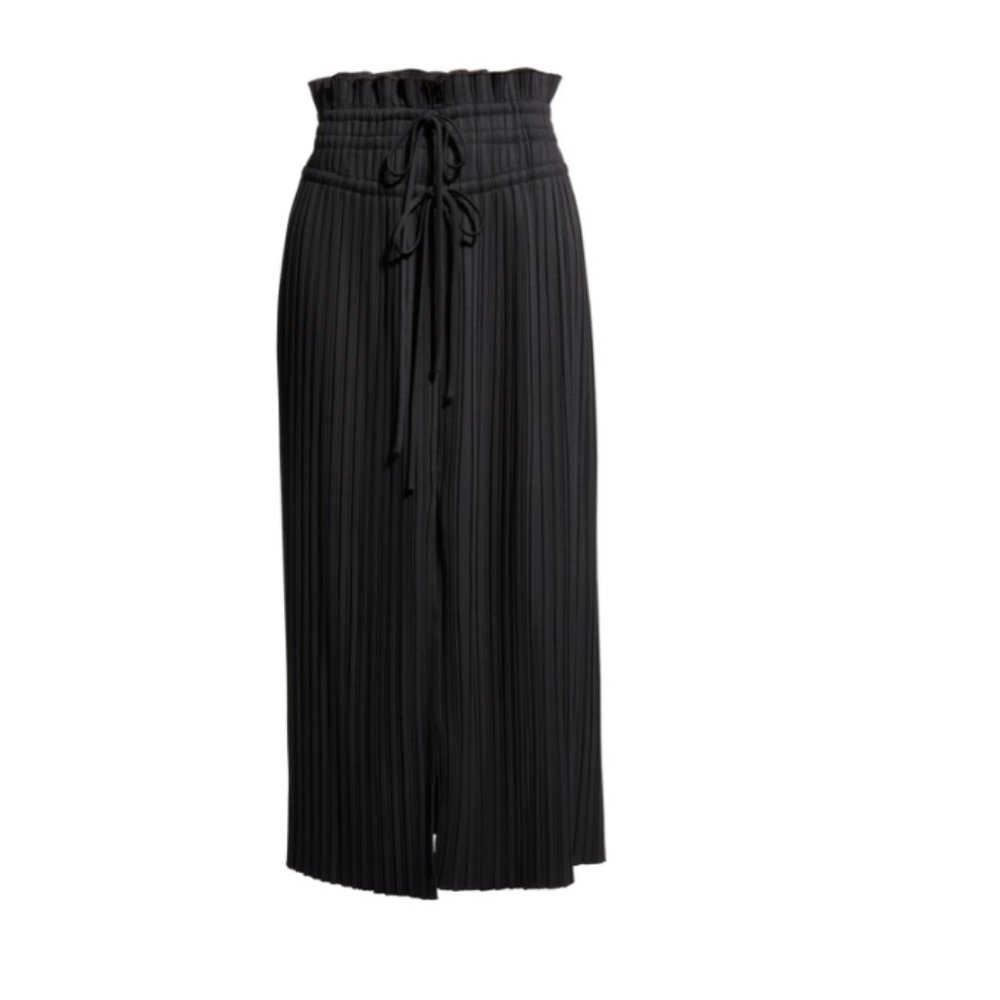 NEW A.L.C. Stella Pleated Skirt Black Size 6